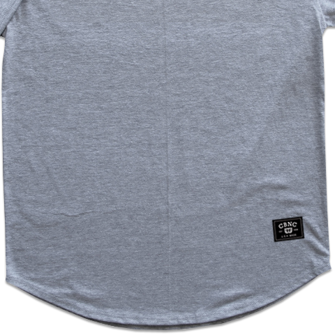 Grey Blank T Shirt - Medium